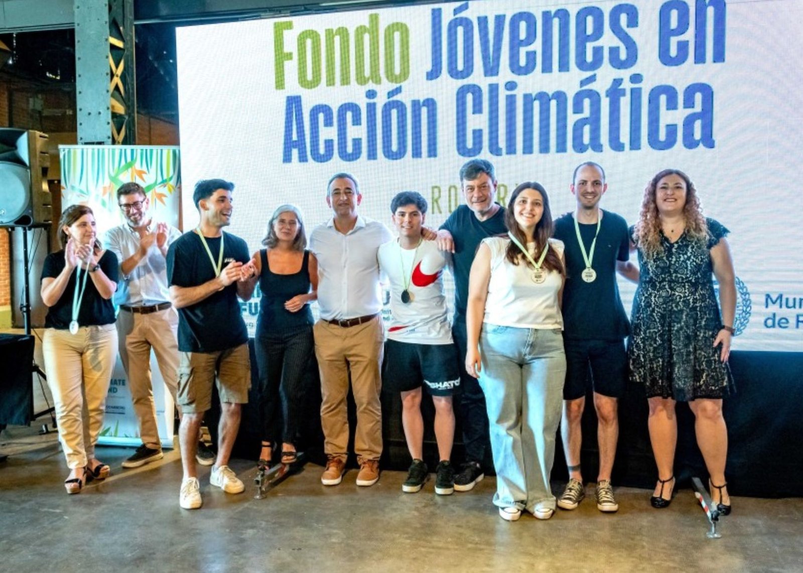 «Fondo Jóvenes en Acción Climática Rosario»: el municipio distinguió a referentes de los proyectos ganadores